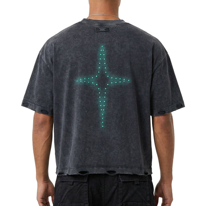 Skull cloud tee by Unknown - 2 | Vie+Riche