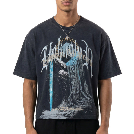 Knight and sword tee by Unknown - 1 | Vie+Riche