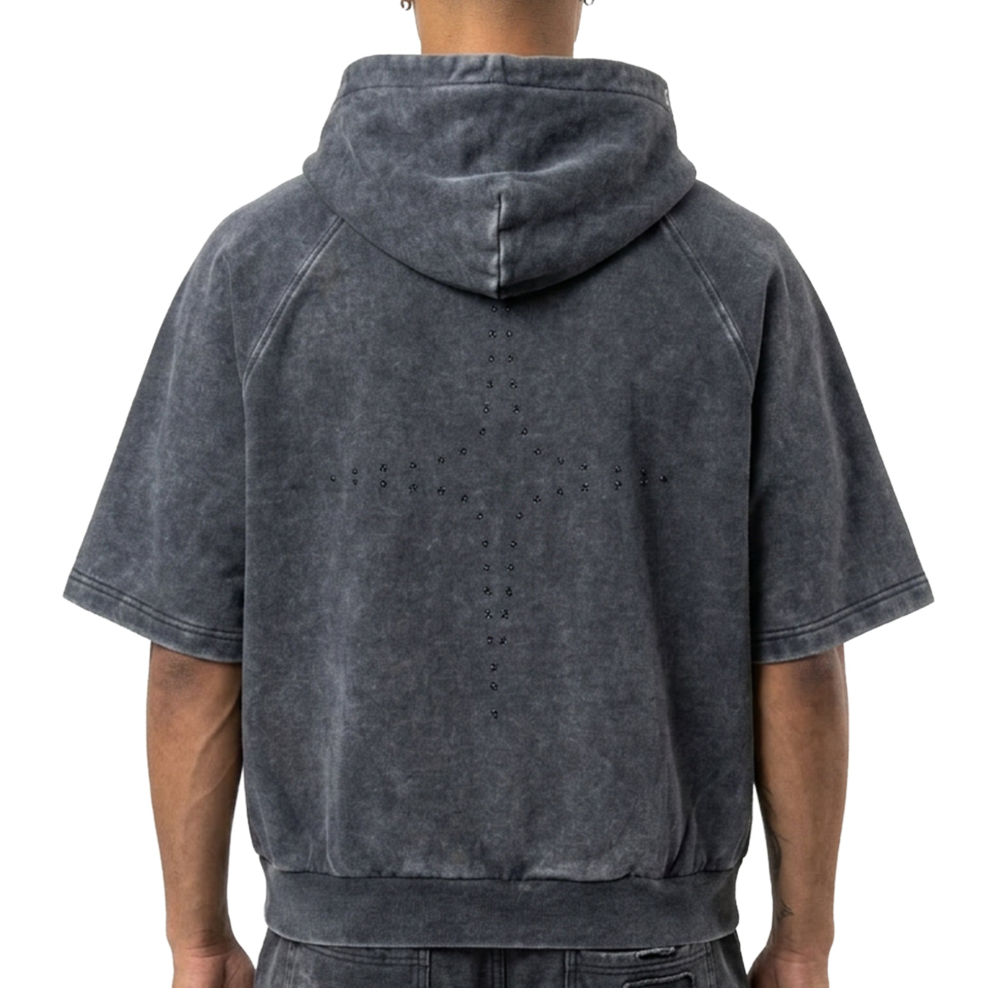 Unknown short sleeve hoodie by Unknown - 8 | Vie+Riche