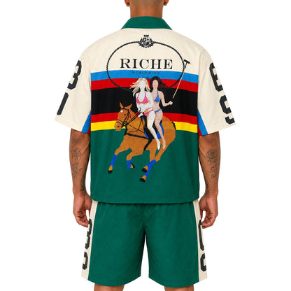 RPC ss jacket short set