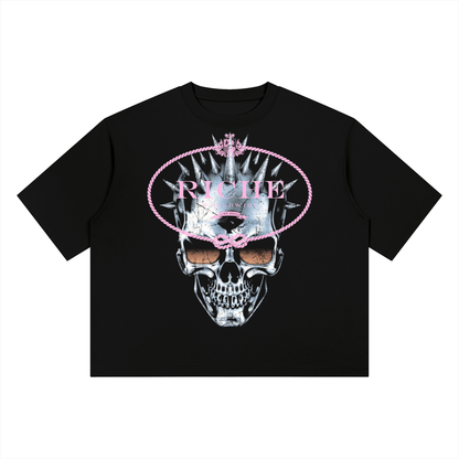 Chrome death Heavyweight Boxy T-Shirt