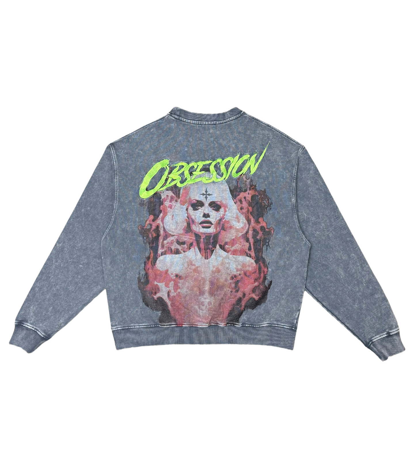 Tiedye obsession crewneck