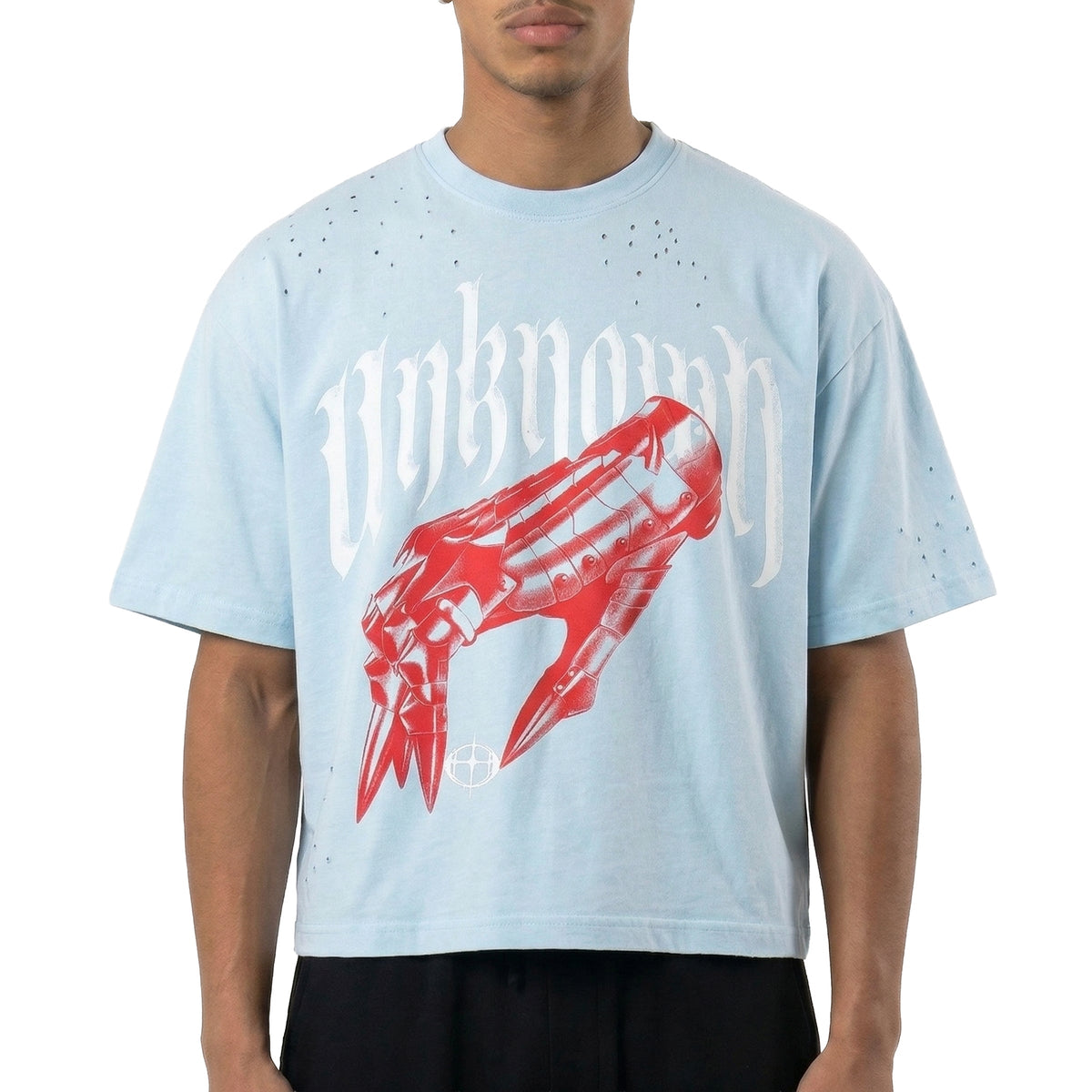 Armored hand tee