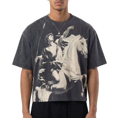 Classic rider tee by Unknown - 1 | Vie+Riche