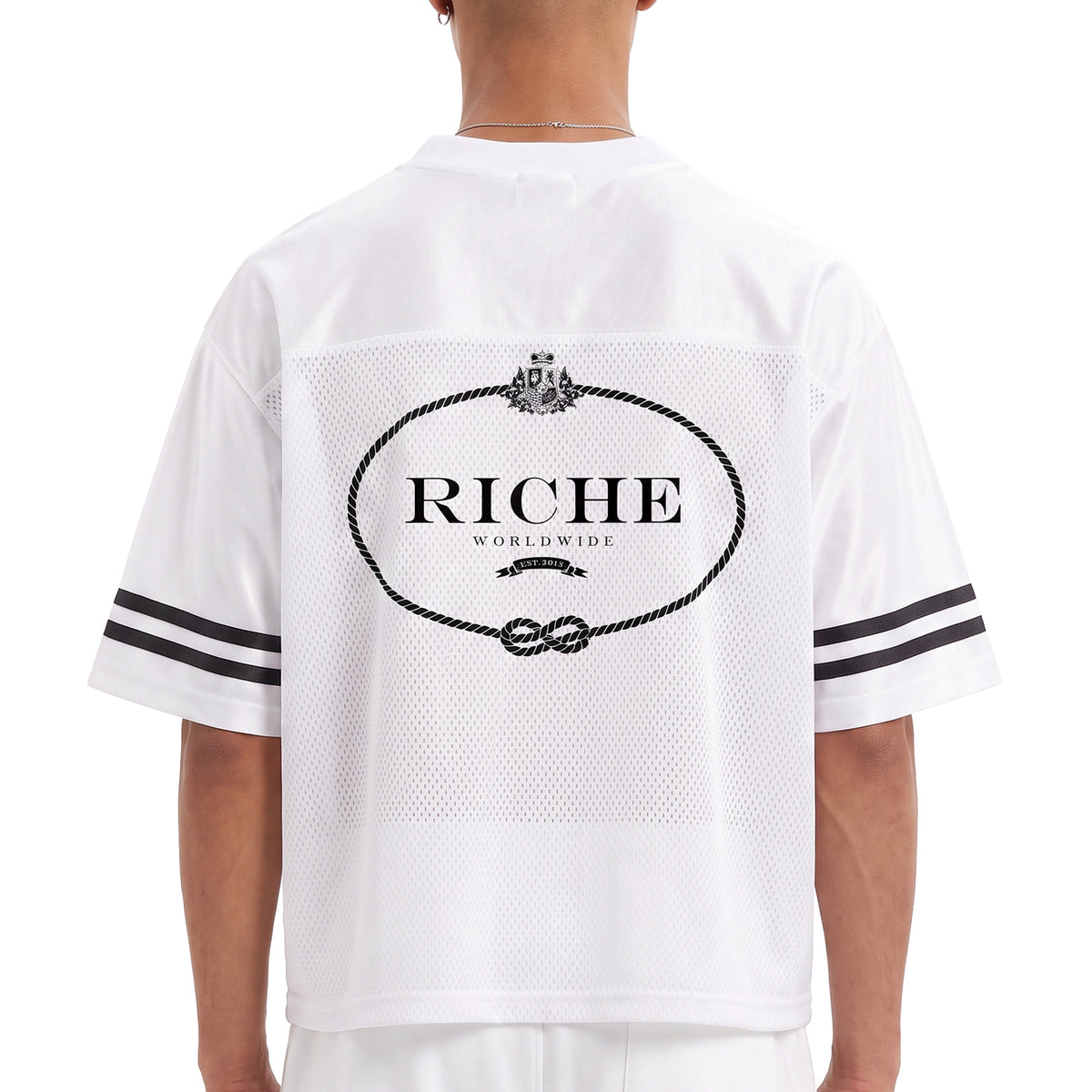 Deities Taped Mesh T-Shirt Streetwear VR-MTO - 2 | Vie-Riche