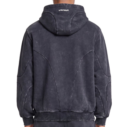 Unknown Winged Rivet Zip Hoodie