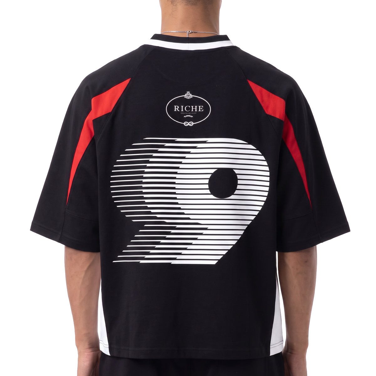 Prolific oversized color block jersey