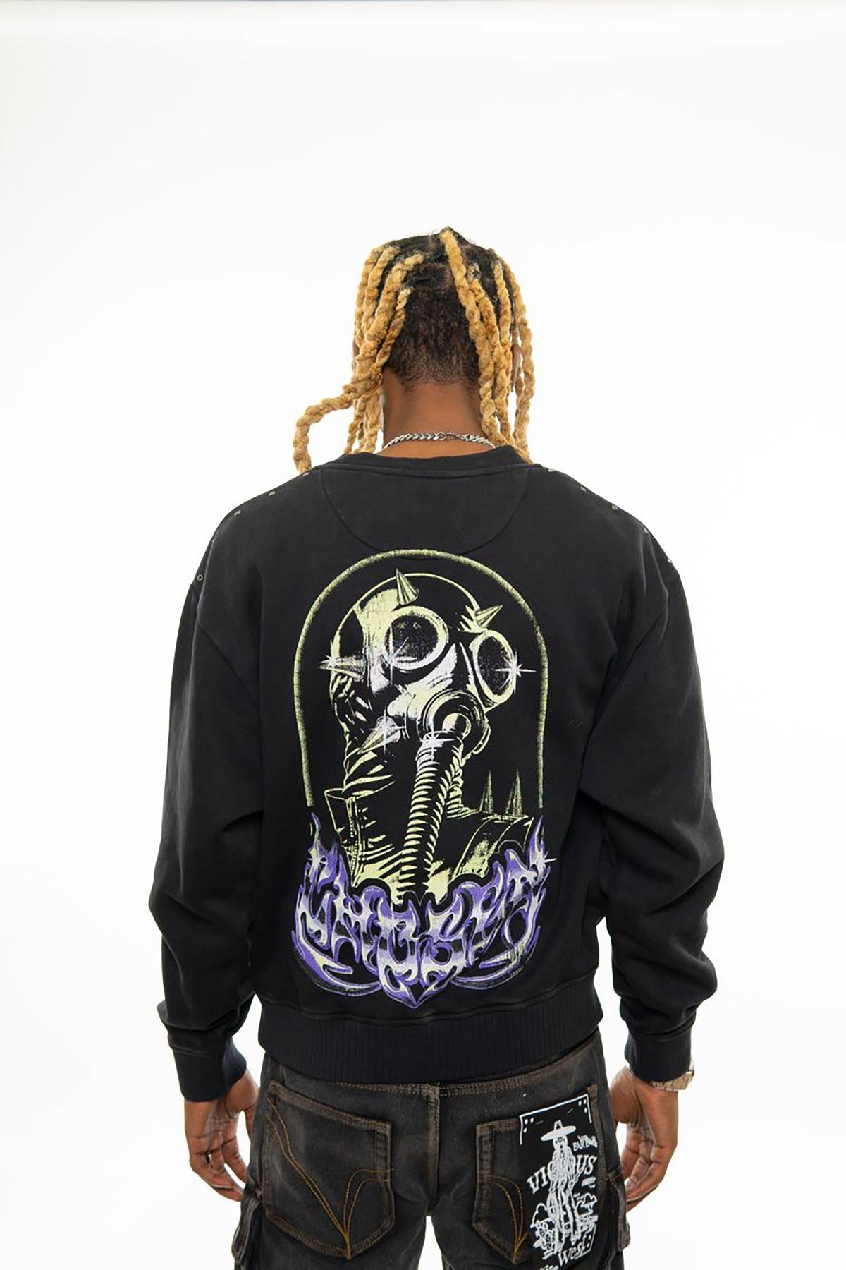 Chosen oversized sweatshirt Black by Chosen - 3