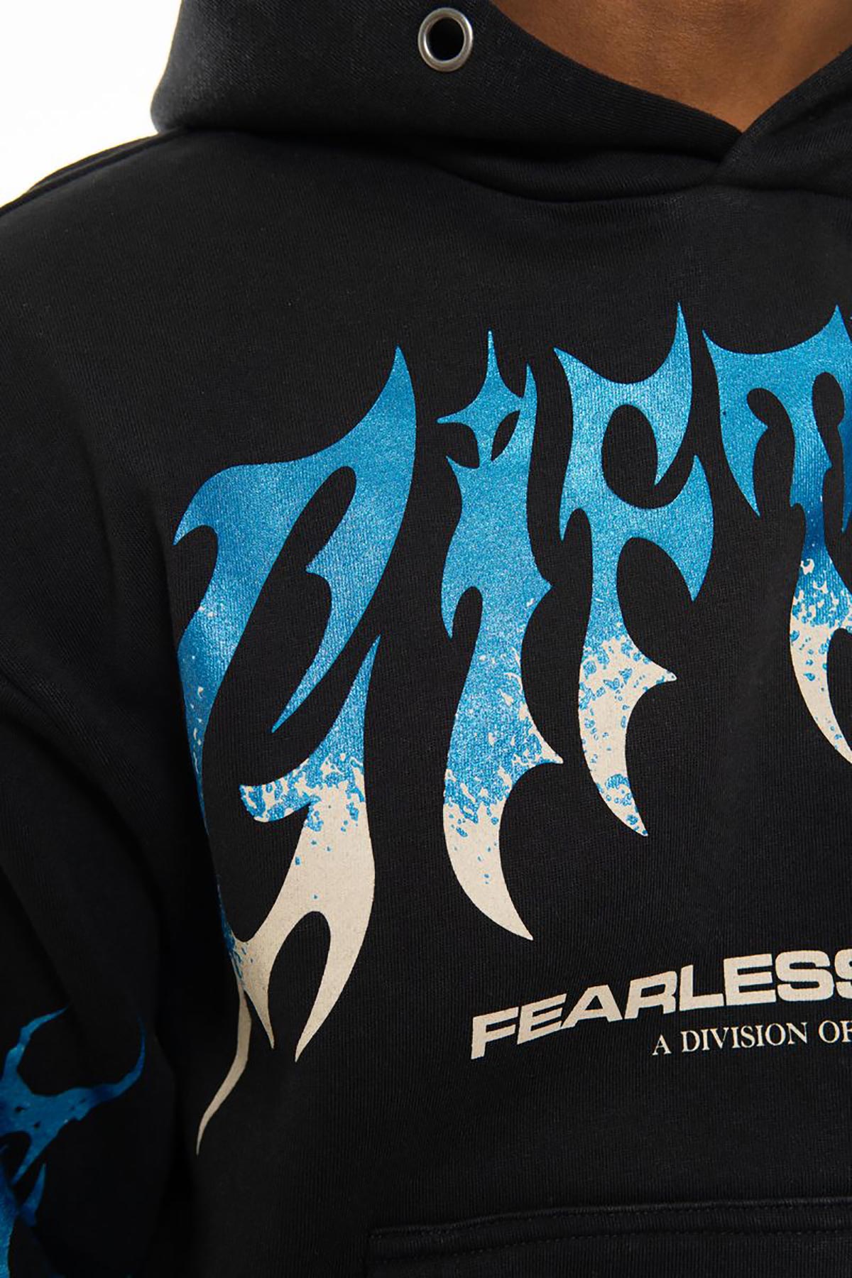 Gifted oversized pull-over hoodie Black by Chosen - 3