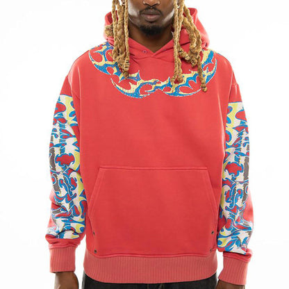 Rabid dog oversized pull-over hoodie