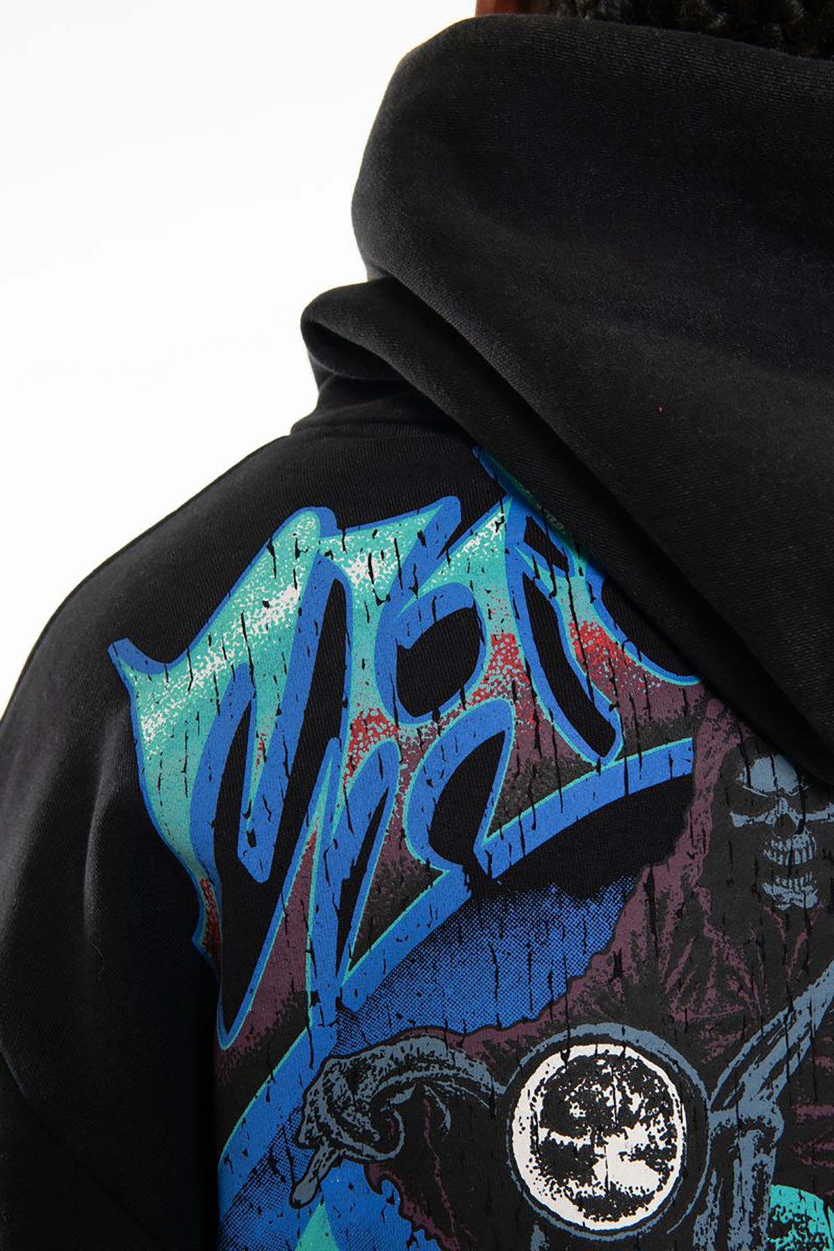 Only the chosen oversized pull-over hoodie Black by Chosen - 5