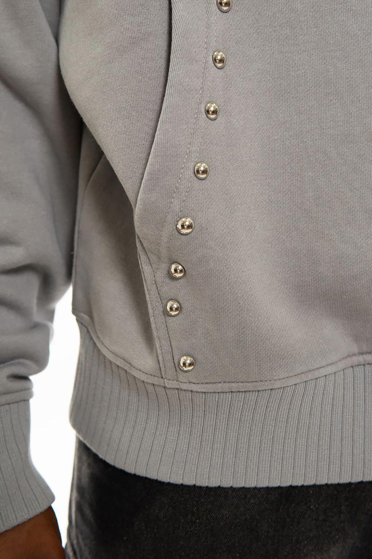 Fearless oversized pull-over hoodie Grey by Chosen - 5