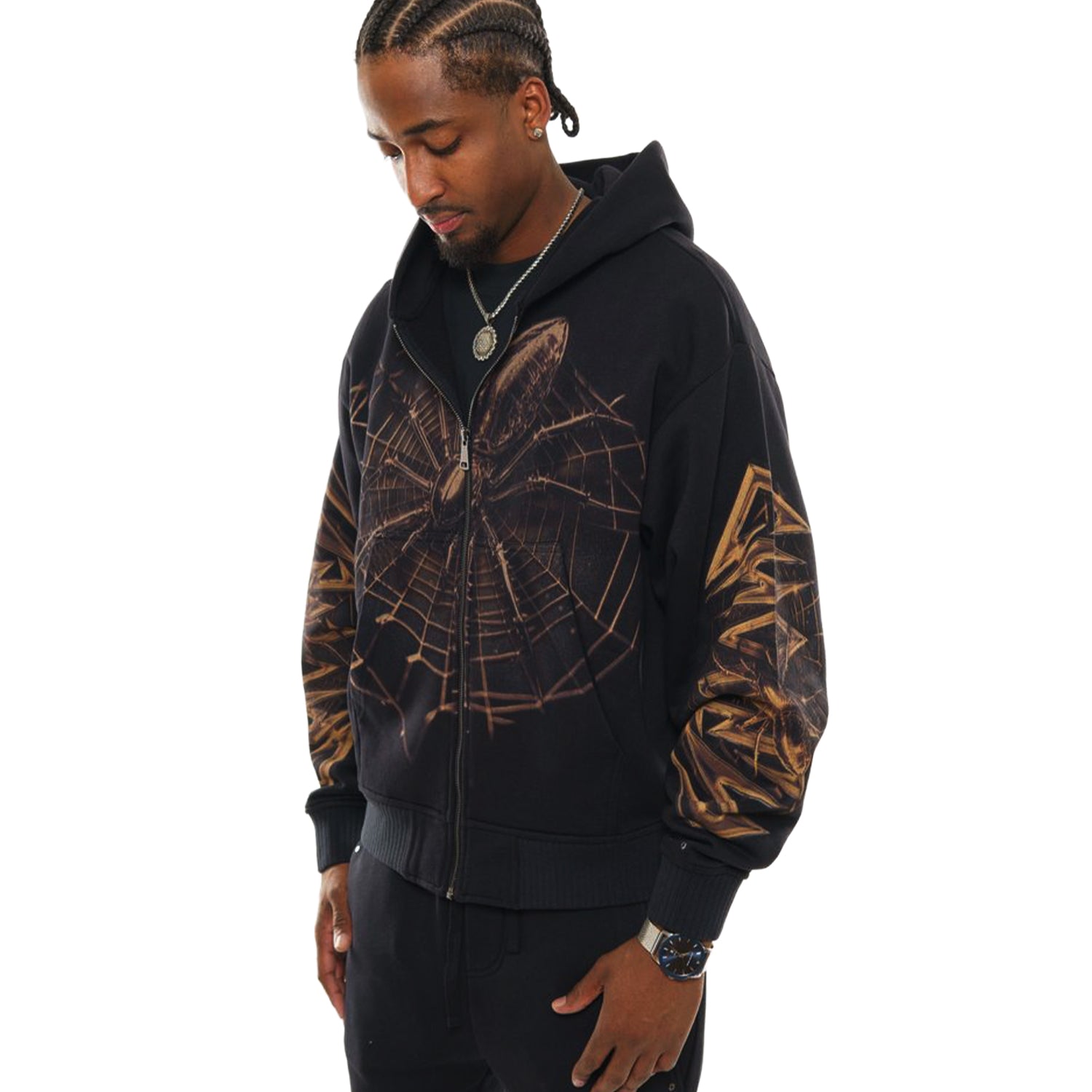 Spider oversized full zip hoodie set by Chosen | Modern Streetwear