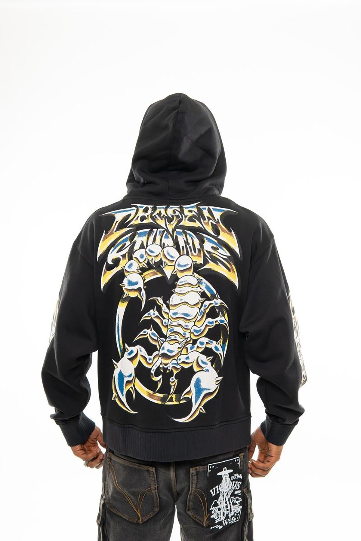 Chosen studios oversized full zip hoodie