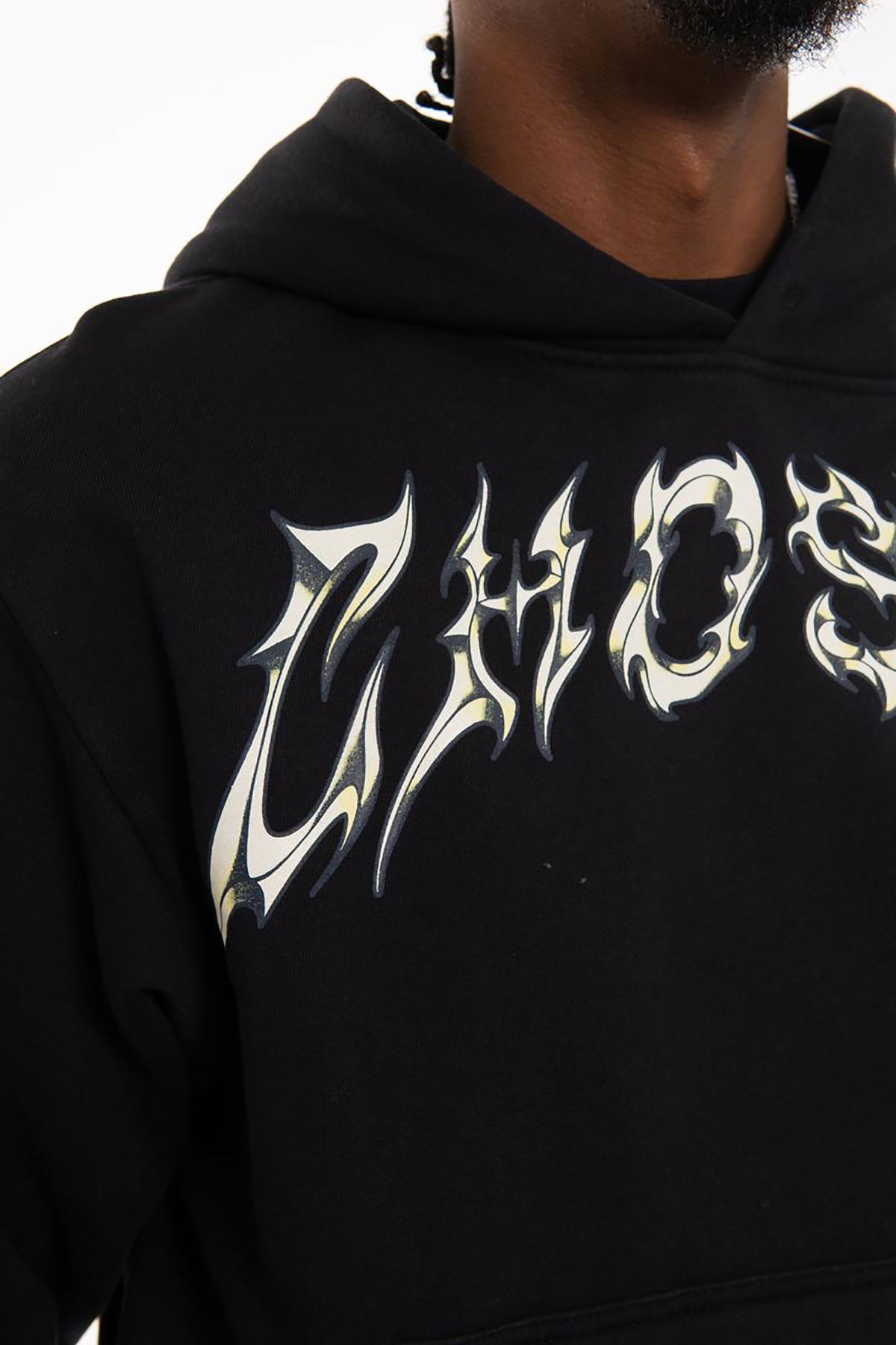 Eagle oversized pull-over hoodie Black by Chosen - 2