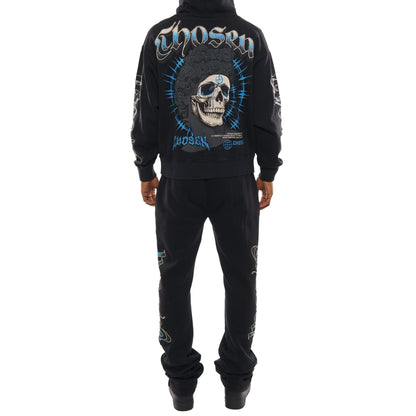 Anarchy oversized full zip hoodie set