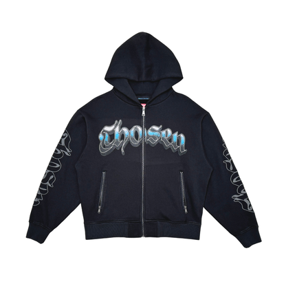 Anarchy oversized full zip hoodie set