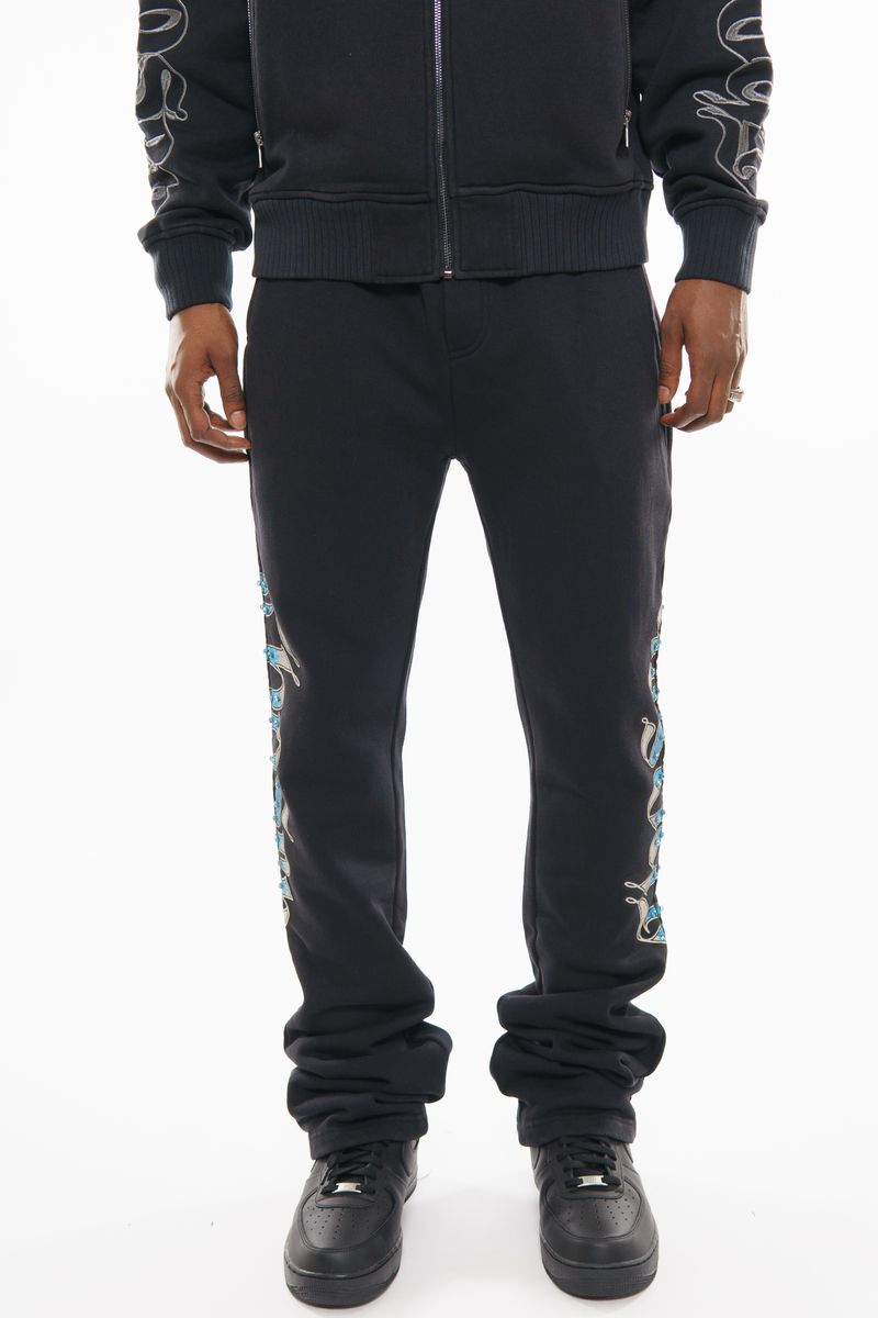 Anarchy oversized full zip hoodie set