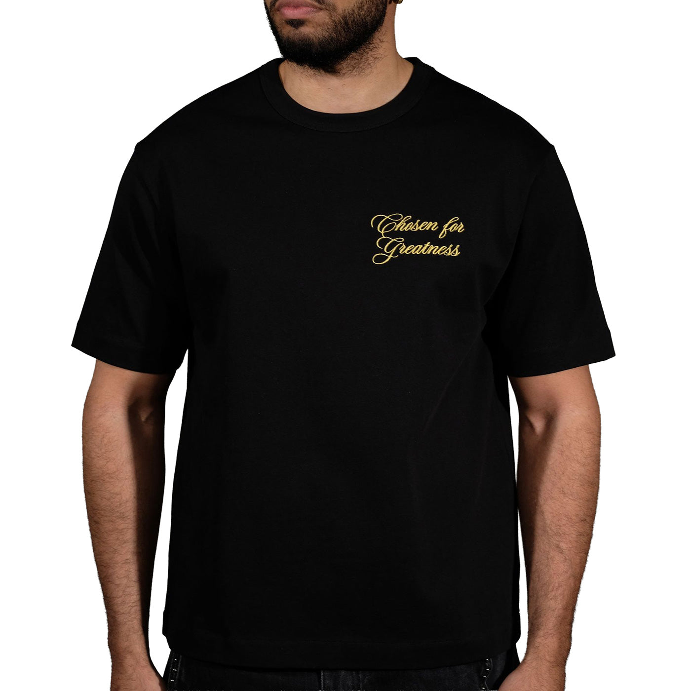 Faith flower tee Black by Chosen
 - 1