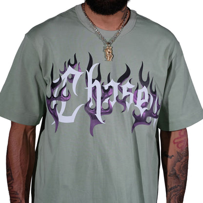 Chosen flames tee Jade Green by Chosen
 - 2