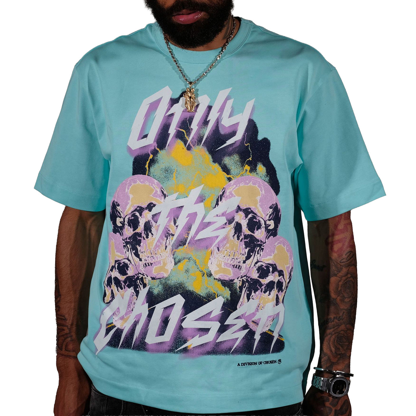 Only the chosen tee Aruba Blue by Chosen
 - 1