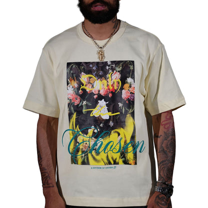 Moth tee Pastel Yellow by Chosen
 - 1