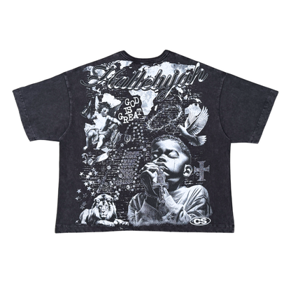 Praying Boy Vintage Graphic Tee