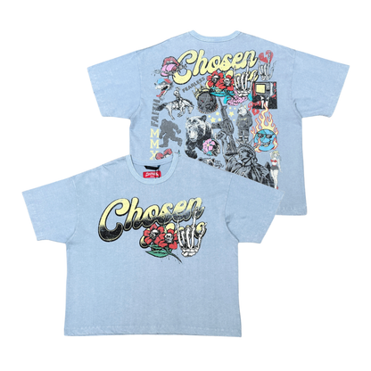 Chosen Floral Skeleton Tee