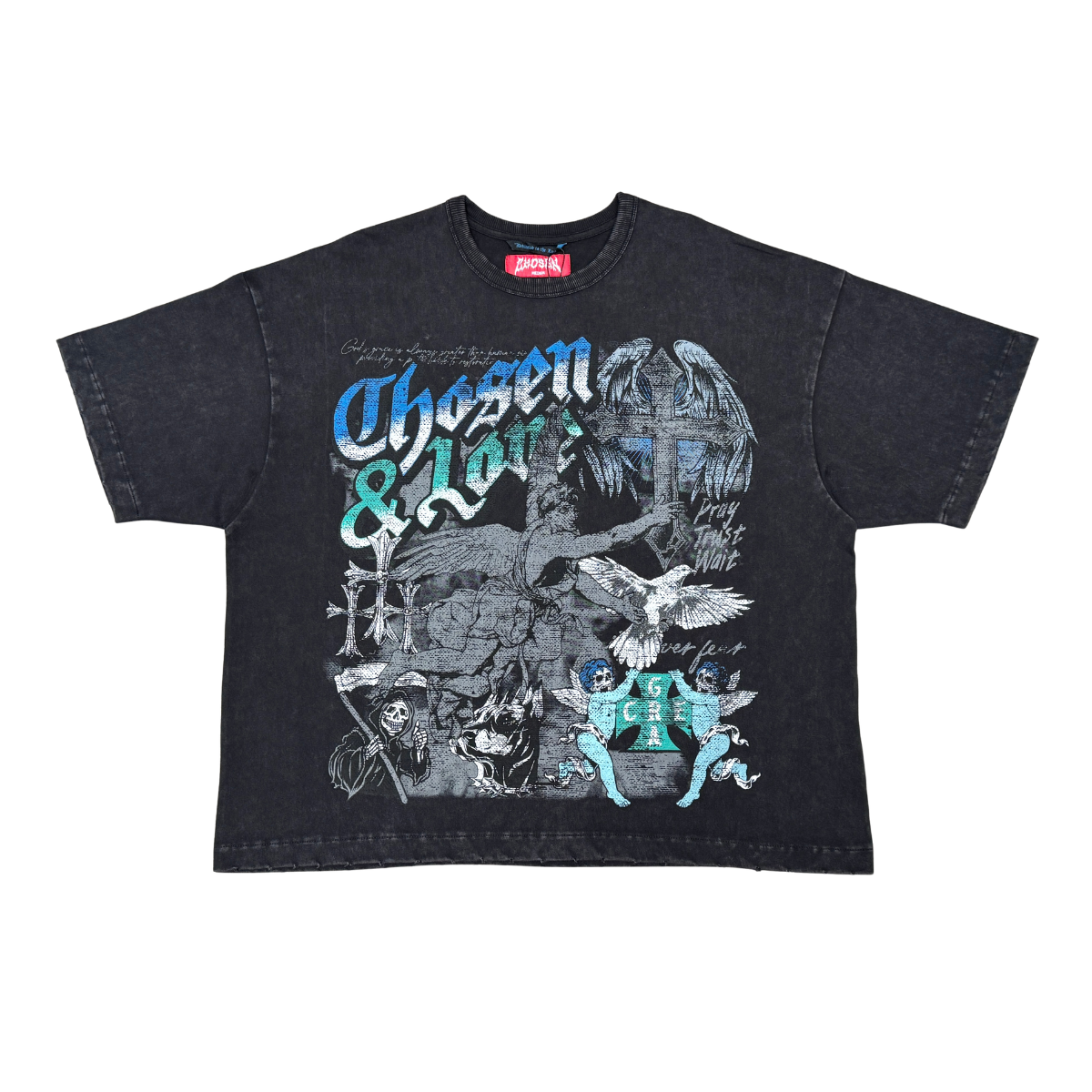 Chosen & Loved Vintage Angel Graphic Tee