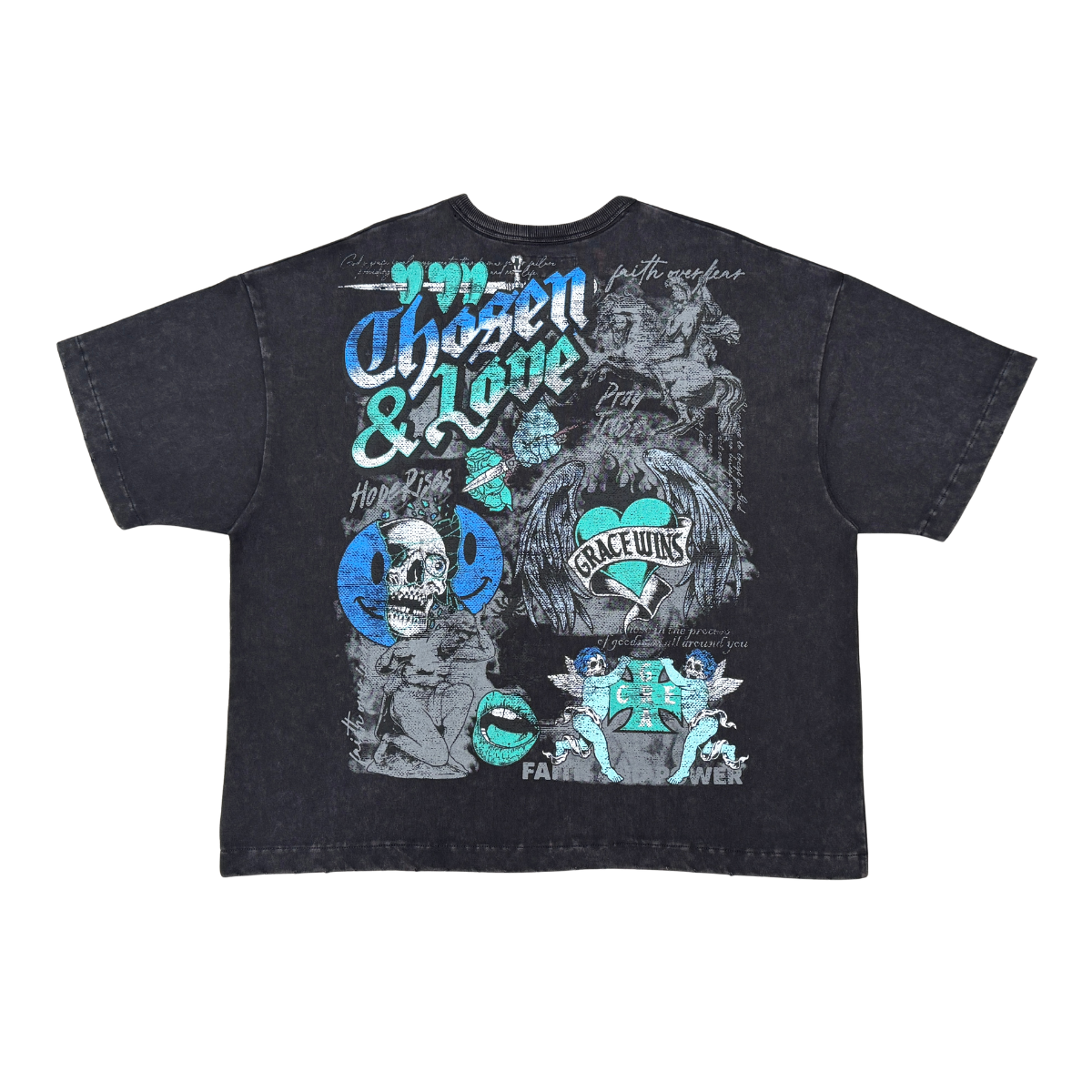 Chosen & Loved Vintage Angel Graphic Tee