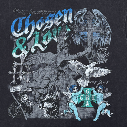 Chosen & Loved Vintage Angel Graphic Tee
