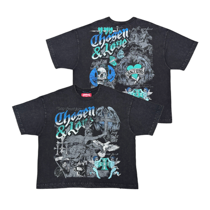 Chosen & Loved Vintage Angel Graphic Tee