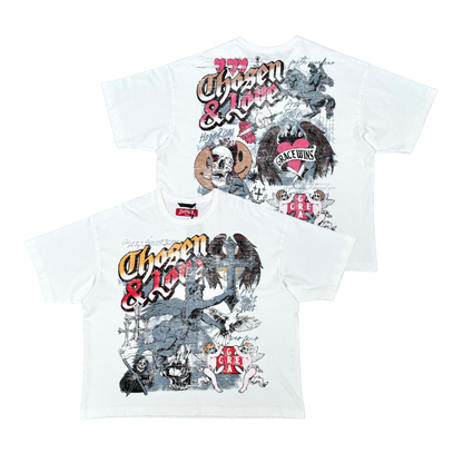 Chosen & Loved Vintage Angel Graphic Tee