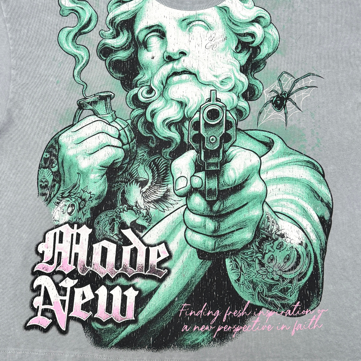 Made New Statue Graphic Tee