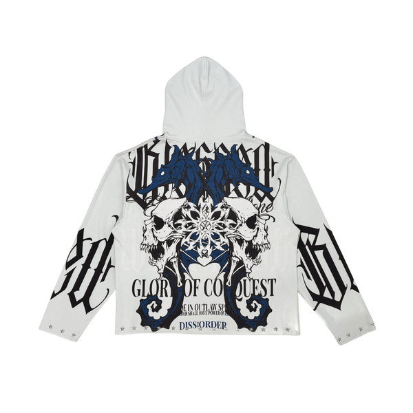 Sea horses pull over hoodie