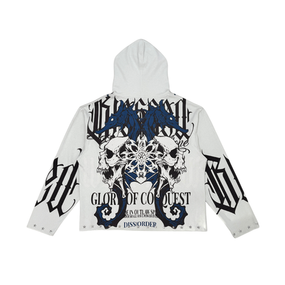 Sea horses pull over hoodie