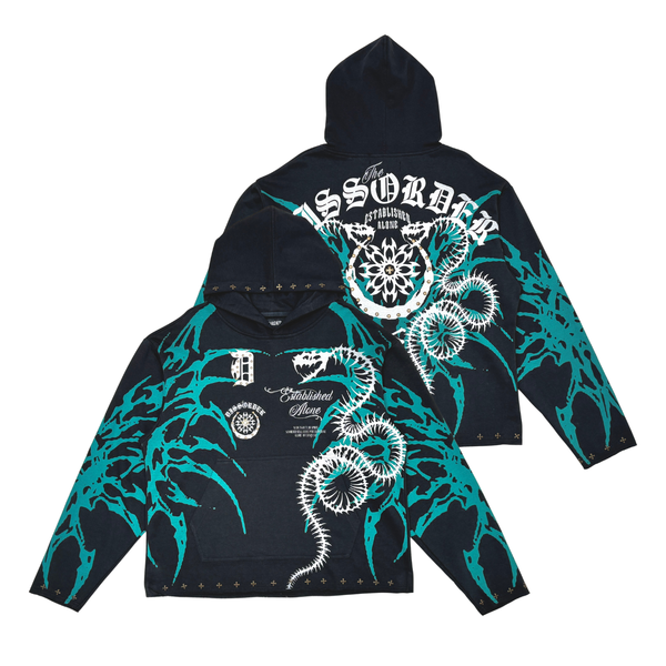Diss the order pull over hoodie by Dissorder - 3 | Vie+Riche