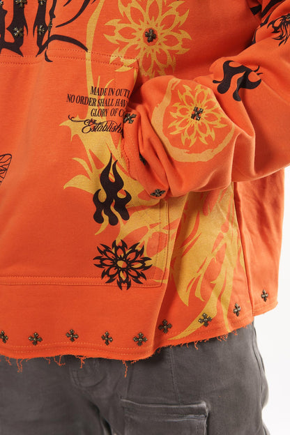 Atlas beetle pullover hoodie