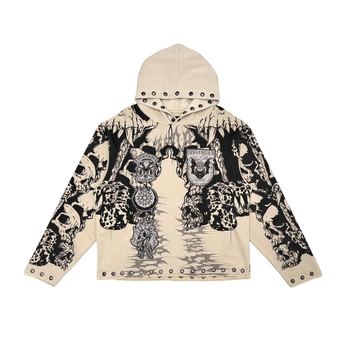 Have vision pull over hoodie Light Khaki by Dissorder - 1