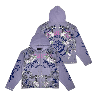 Diss the order zip up hoodie by Dissorder - 3 | Vie+Riche