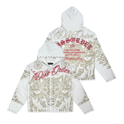 Diss the order zip up hoodie by Dissorder - 3 | Vie+Riche