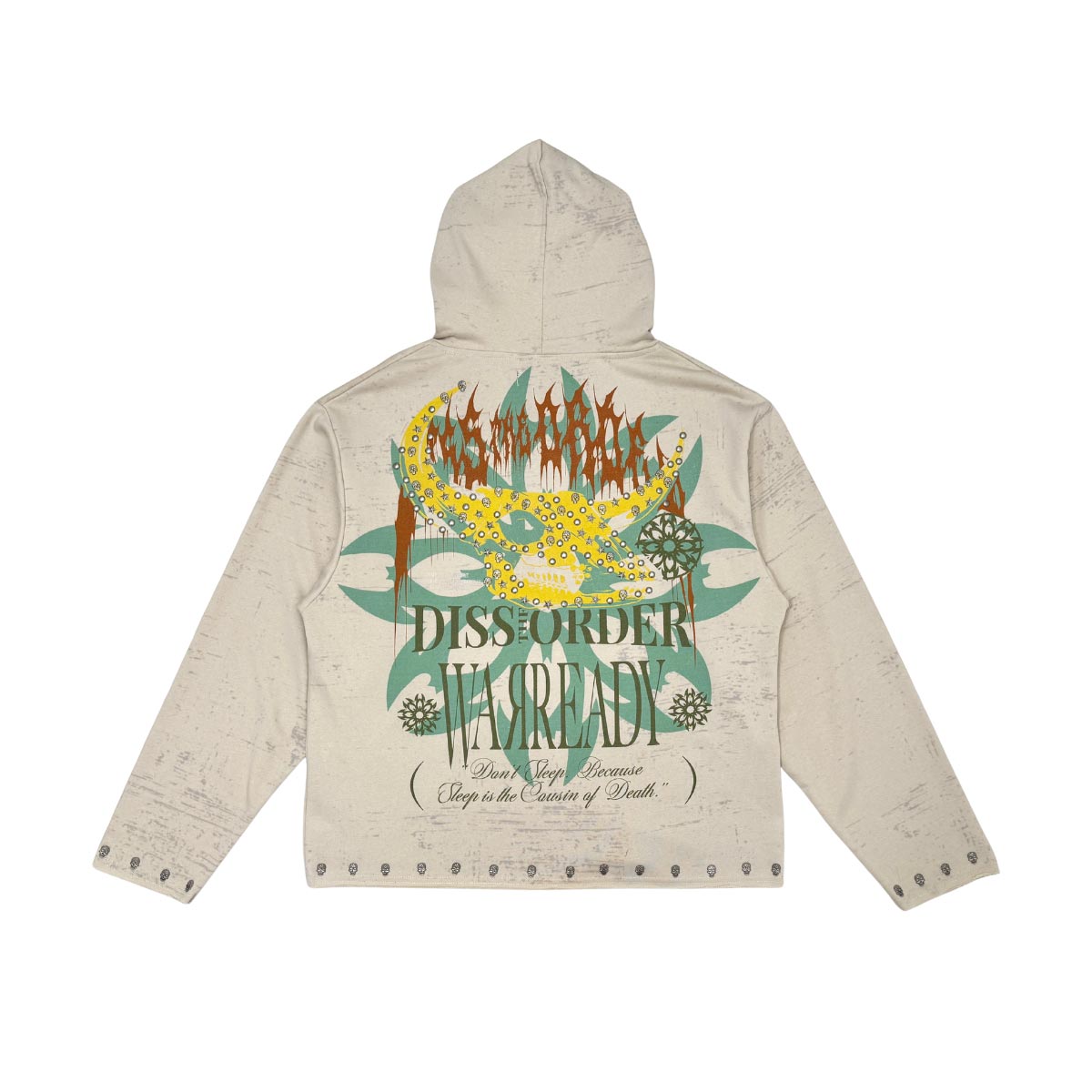 Diss the order zip up hoodie | Vie Riche