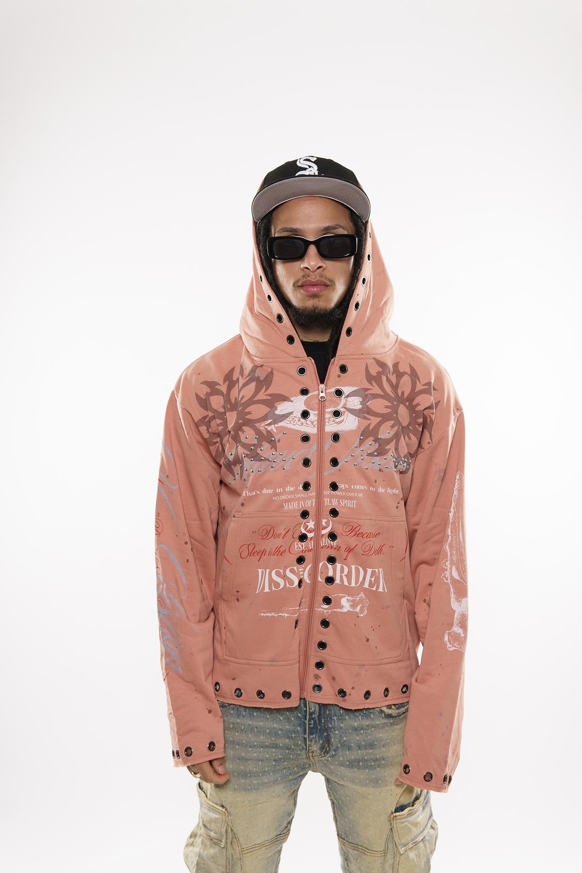 Don't sleep zip up hoodie by Dissorder | Modern Streetwear Hoodies