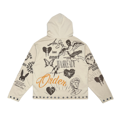 Diss the order pull over hoodie by Dissorder - 2 | Vie+Riche