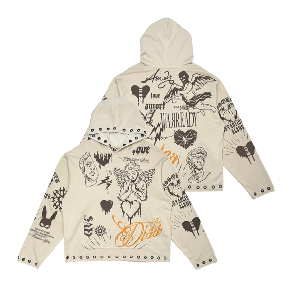 Diss the order pull over hoodie by Dissorder - 3 | Vie+Riche