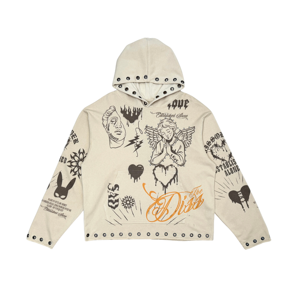 Diss the order pull over hoodie by Dissorder - 1 | Vie+Riche