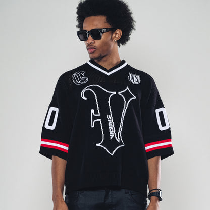Vicious crop jersey sweater