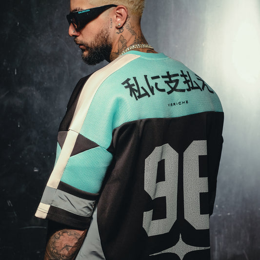 Luxury sport cropped jersey