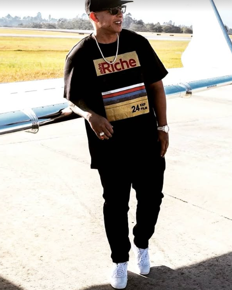 DADDY YANKEE wearing Vie Riche