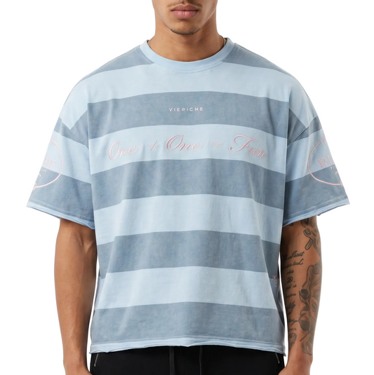 Striped future tee